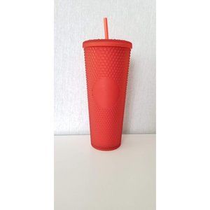 NEW Red MATTE Starbucks tumbler